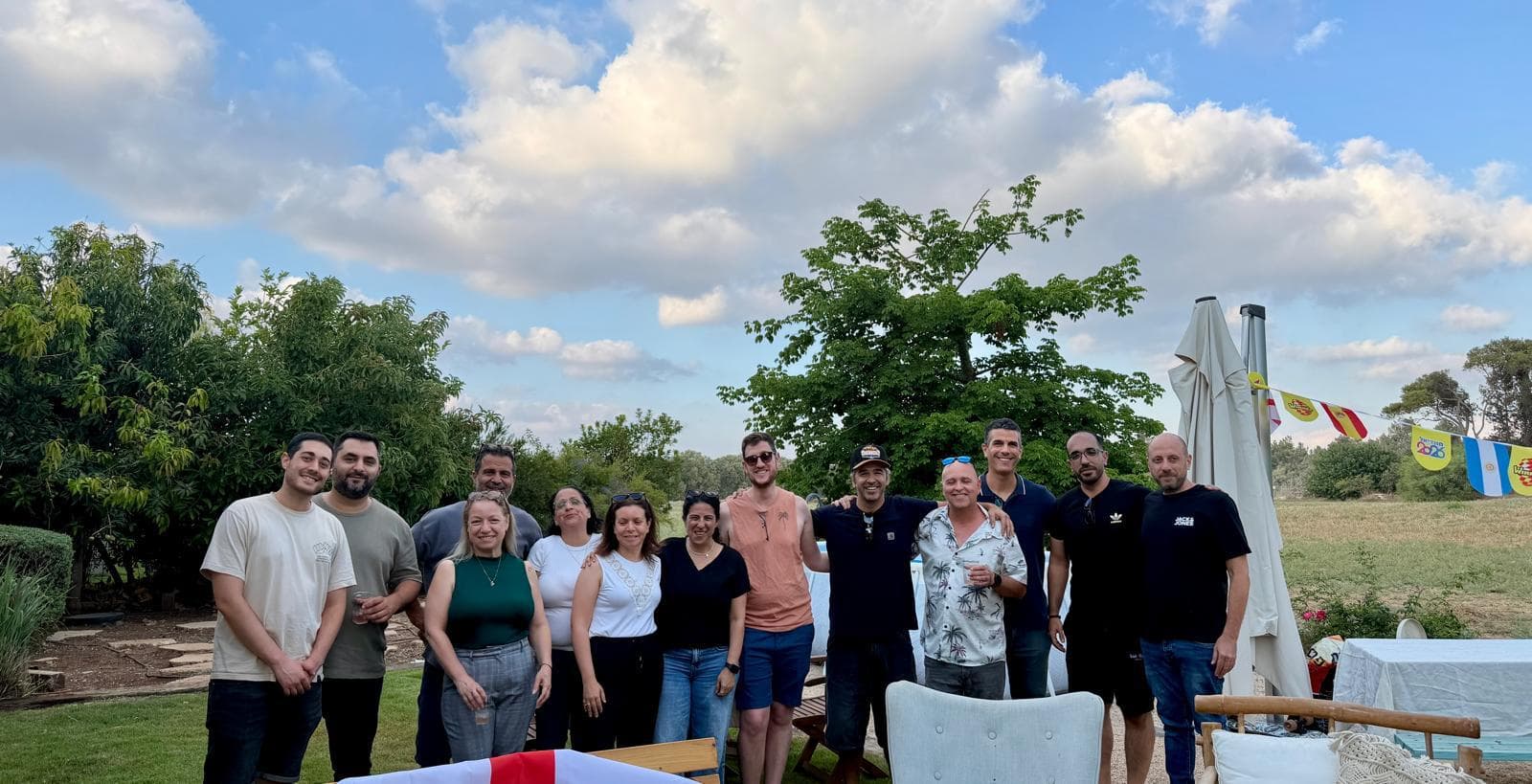 Tomax team at a company gathering